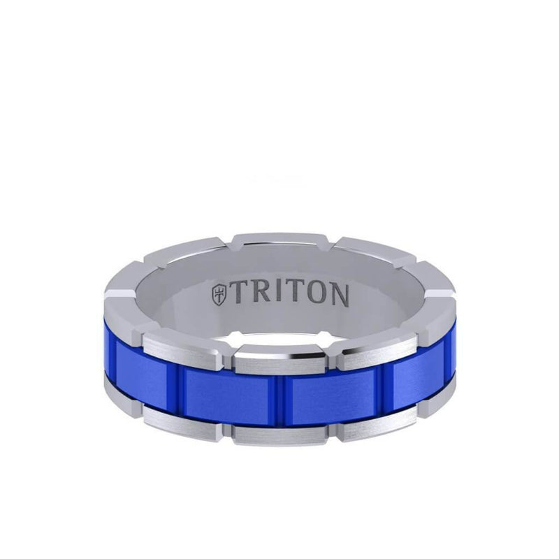 Triton 7MM Tungsten Ring - Ceramic T-Link Design Center