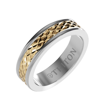 Satin Finish Round Edge Contemporary Wedding Band