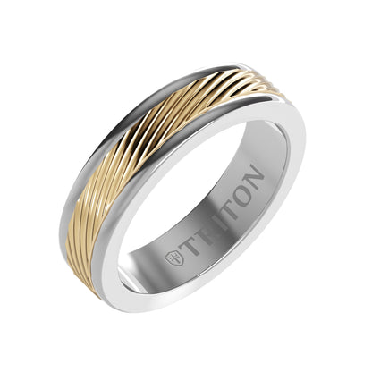 Bright Finish Round Edge Contemporary Wedding Band