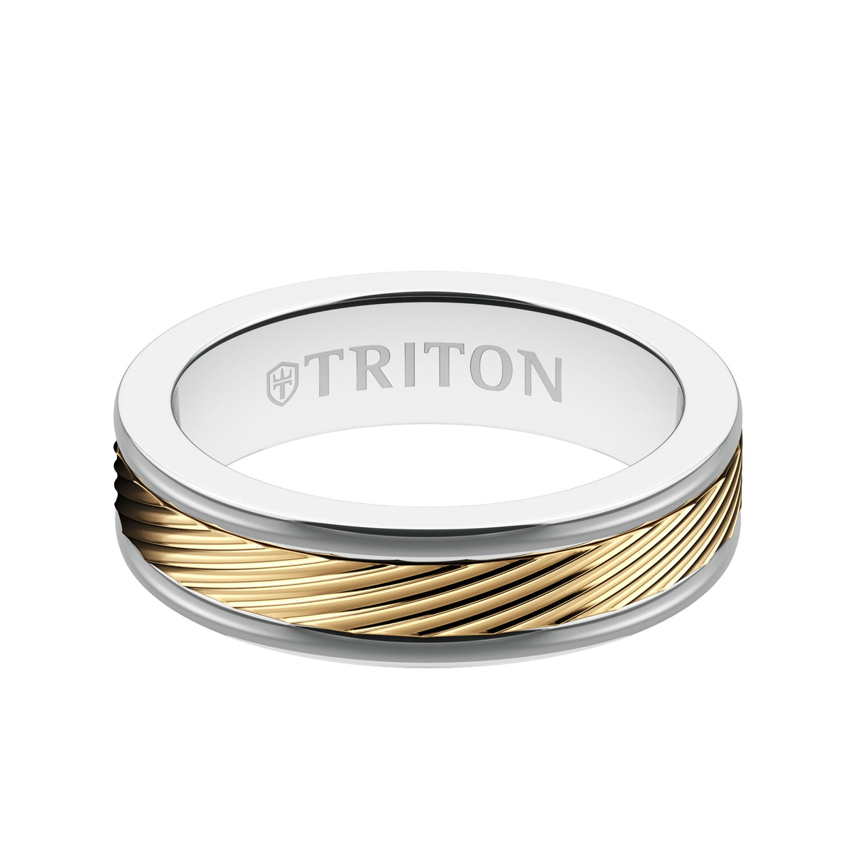 Bright Finish Round Edge Contemporary Wedding Band