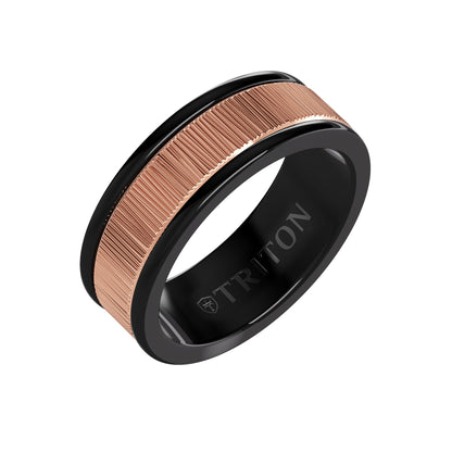 Bright Finish Round Edge Contemporary Wedding Band