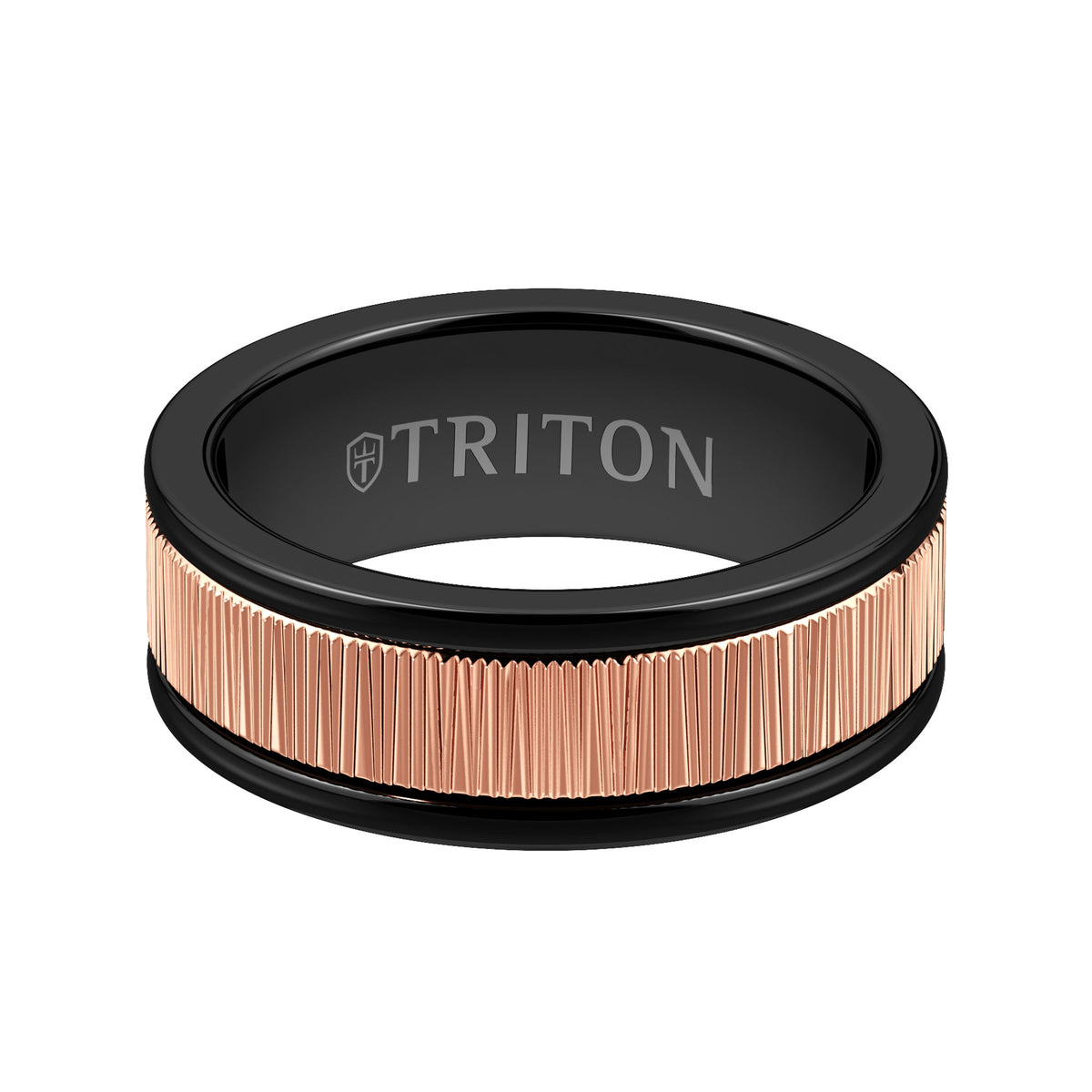 Bright Finish Round Edge Contemporary Wedding Band