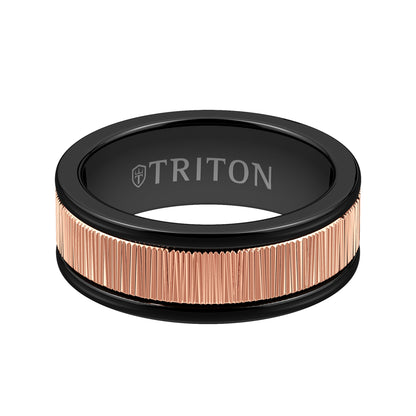 Bright Finish Round Edge Contemporary Wedding Band