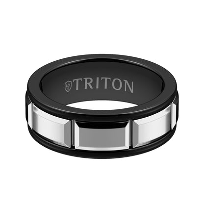 Satin Finish Round Edge Contemporary Wedding Band