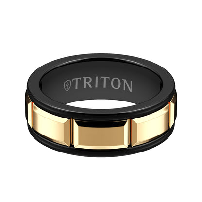 Satin Finish Round Edge Contemporary Wedding Band