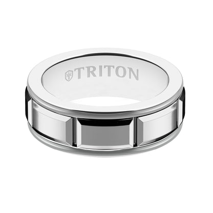 Satin Finish Round Edge Contemporary Wedding Band