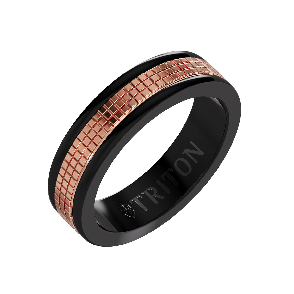 Satin Finish Round Edge Contemporary Wedding Band
