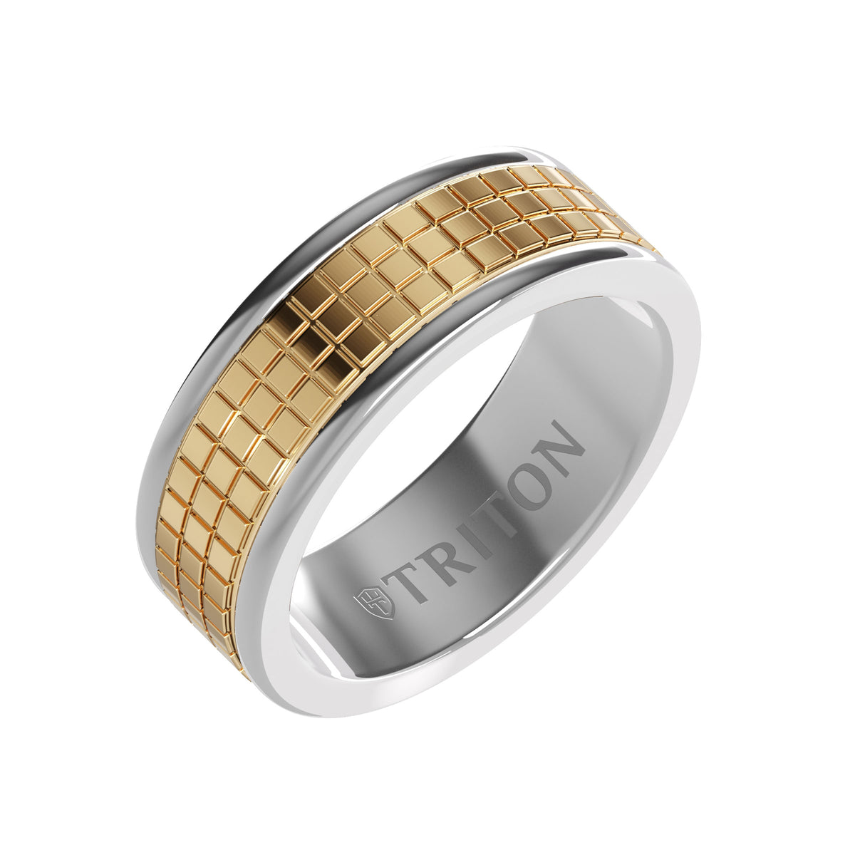 Satin Finish Round Edge Contemporary Wedding Band