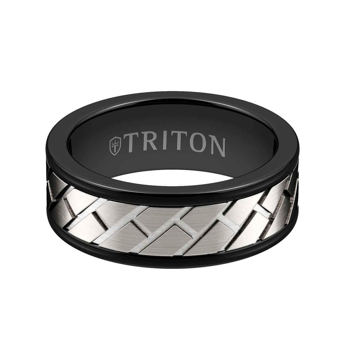 Satin Finish Round Edge Contemporary Wedding Band