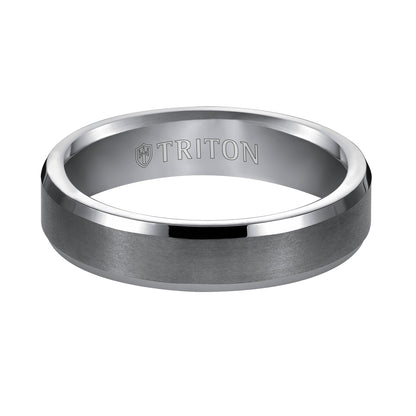 Bevel Edge Bright Finish Classic Wedding Band