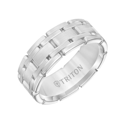 8MM Engraved Band