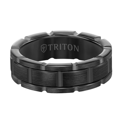 Flat Edge Contemporary Wedding Band