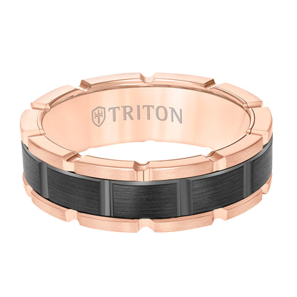Flat Edge Contemporary Wedding Band