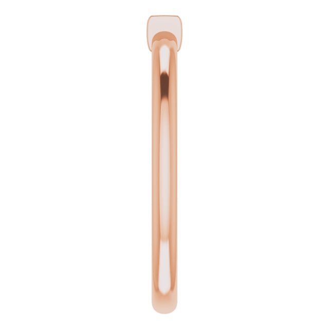 14K Rose Pink Tourmaline Stackable Ring