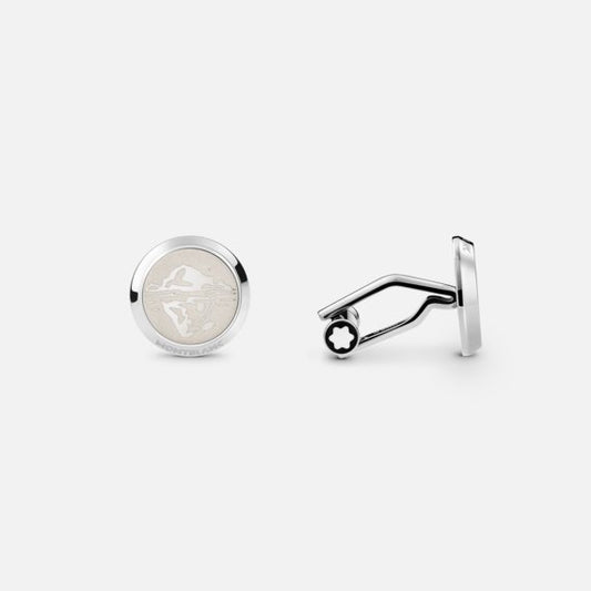 Montblanc Cufflinks Montblanc 1858 Ice Sea