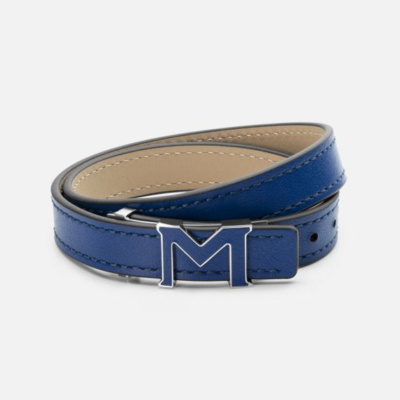 Montblanc Bracelet Montblanc M Logo Blue