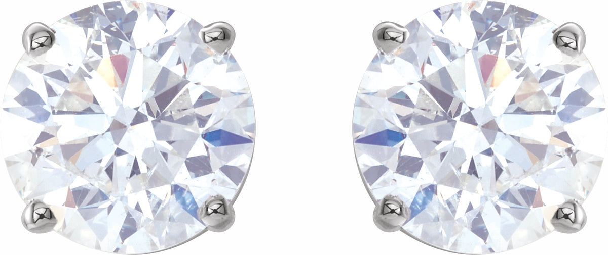 14K White 2 CTW Diamond Earrings