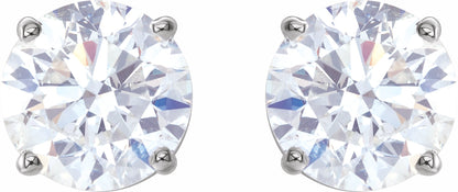 14K White 2 CTW Diamond Earrings