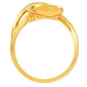 14K Yellow Freeform Ring