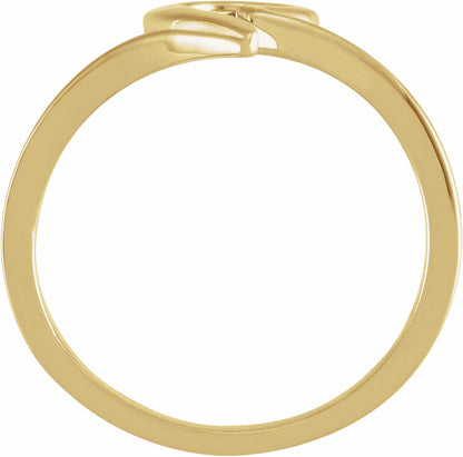 14K Yellow Freeform Ring