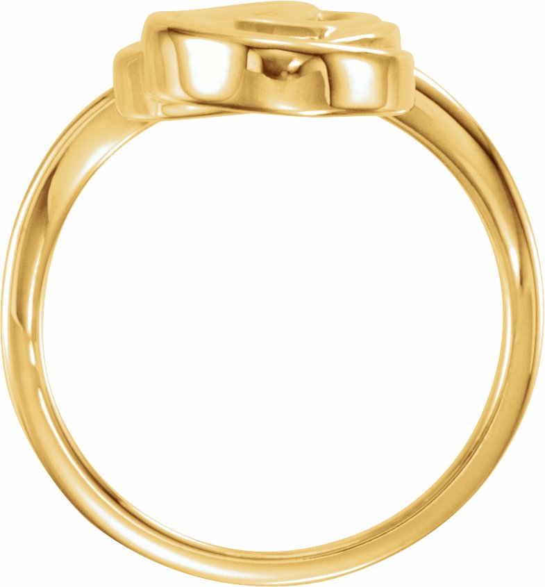 14K Yellow Freeform Ring