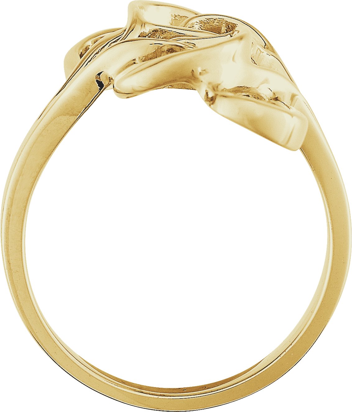 14K Yellow Freeform Ring