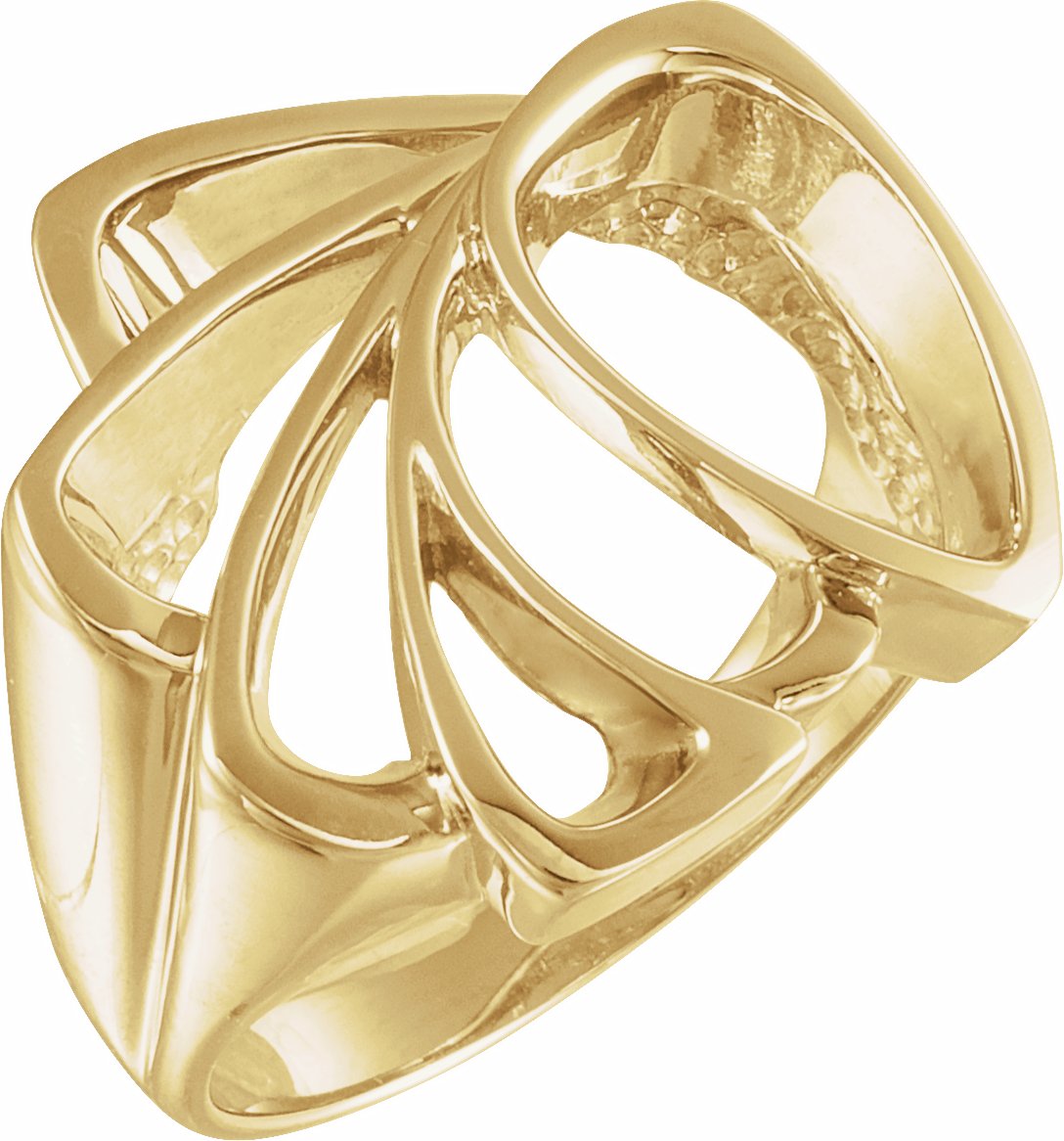 14K Yellow Freeform Ring