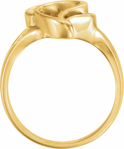 14K Yellow Freeform Ring