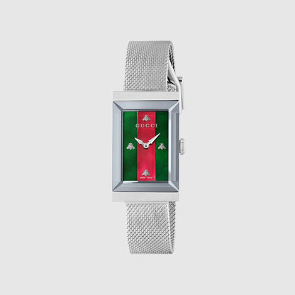 Gucci Quartz G-Frame Watch 21x34mm