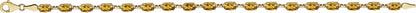 14K Yellow Citrine 7.25 Bracelet