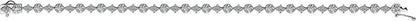 14K White 2 1/2 CTW Diamond 7.5 Bracelet
