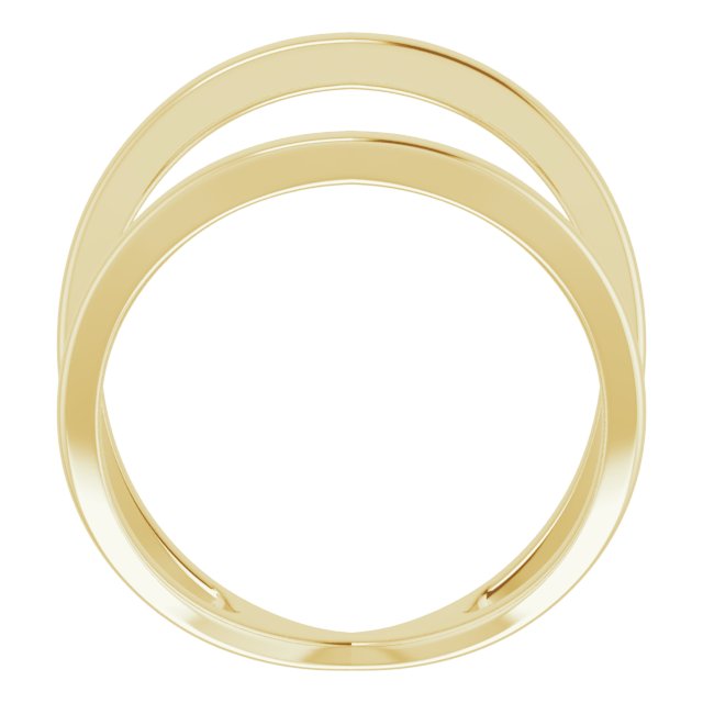 14K Yellow Freeform Ring