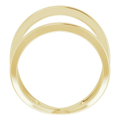 14K Yellow Freeform Ring