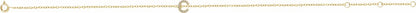 14K Yellow .04 CTW Diamond Initial C 6-7 Bracelet