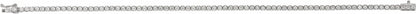 14K White 2 CTW Diamond Line 7 Bracelet