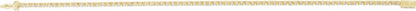 14K Yellow 2 CTW Diamond Line 7 Bracelet