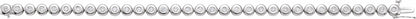 14K White 2 CTW Diamond Bezel-Set Line 7 Bracelet