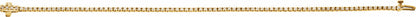 14K Yellow 7/8 CTW Diamond Line 7 1/4 Bracelet