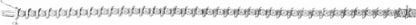 14K White 1 1/2 CTW Diamond Line 7.25 Bracelet