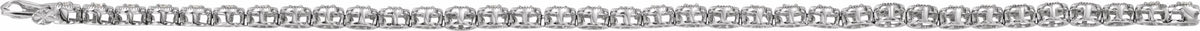 14K White 1 CTW Diamond 7 Bracelet