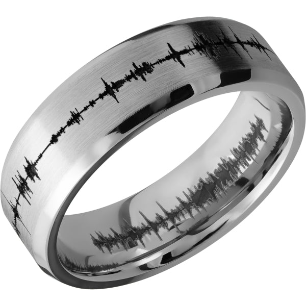 Lashbrook White Cobalt 7mm Men's Wedding Band