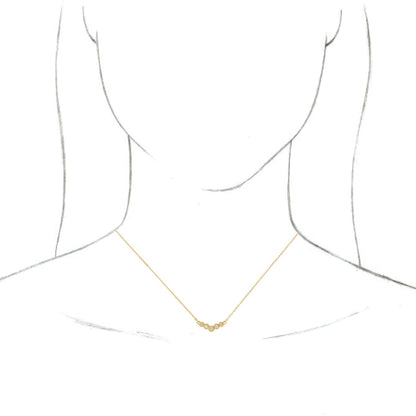 14K Yellow  1/8 CTW Diamond 18 Necklace
