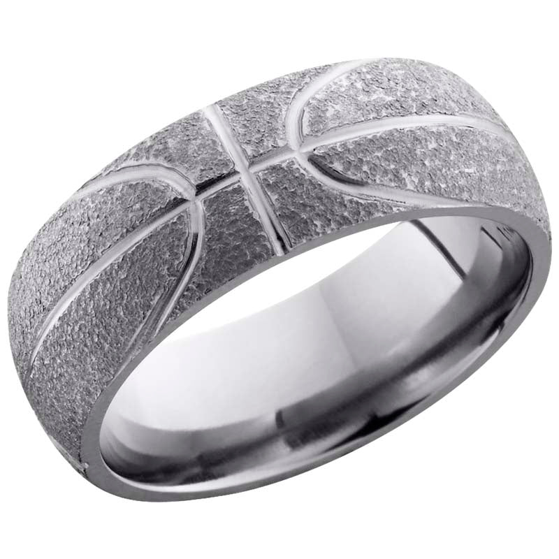 Lashbrook Titanium 8mm Men's Wedding Band