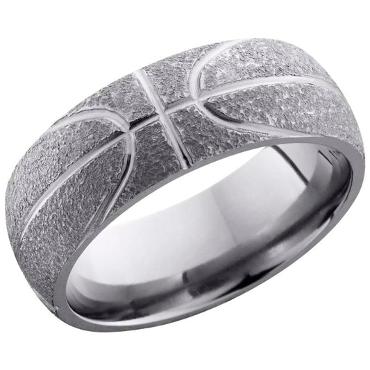 Lashbrook Titanium 8mm Men's Wedding Band