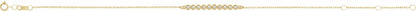 14K Yellow 1/8 CTW Diamond Bar 6 1/2-7 1/2 Bracelet