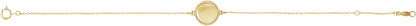 14K Yellow Beaded 6.5-7.5 Bracelet
