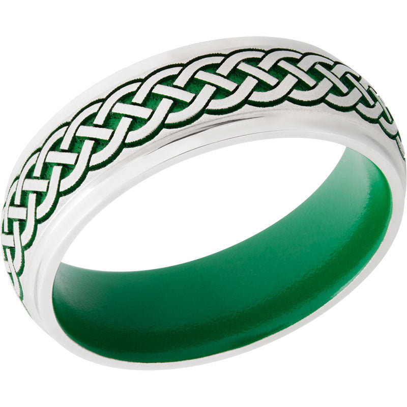 Lashbrook Cobalt Chrome 7mm Men's Wedding Band