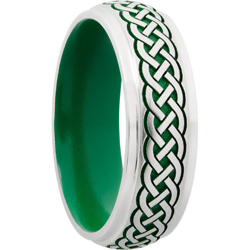 Lashbrook Cobalt Chrome 7mm Men's Wedding Band