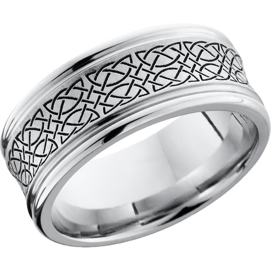 Lashbrook Cobalt Chrome 9mm Men's Wedding Band